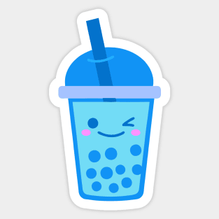 Happy boba Sticker